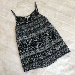 Delia’s Multi-pattern Tank Top